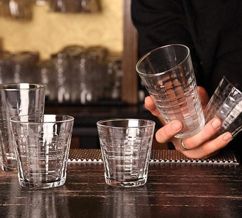 Duralex Prisme Marine Water Traditional Tumbler Glasses Pack of 4 - 27,5 cl image number 4