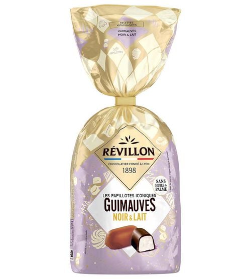 Les papillotes guimauves noir et lait - 300 g - R&Eacute;VILLON