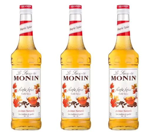 Lot de 3 Sirops - &Eacute;rable et &Eacute;pices - 70cl - MONIN image number 0