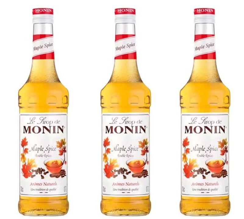 Lot de 3 Sirops - &Eacute;rable et &Eacute;pices - 70cl - MONIN image number 0