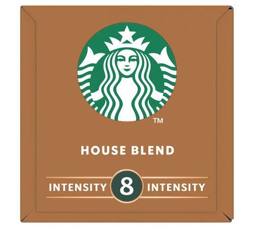 10 Nespresso* Original Compatible Capsules House Blend &ndash; STARBUCKS image number 2