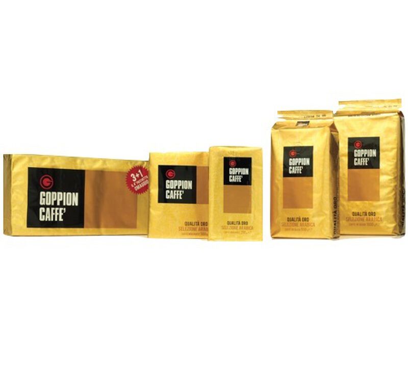 Goppion Caff&egrave; 'Qualita Oro' Arabica coffee beans - 1kg image number 1