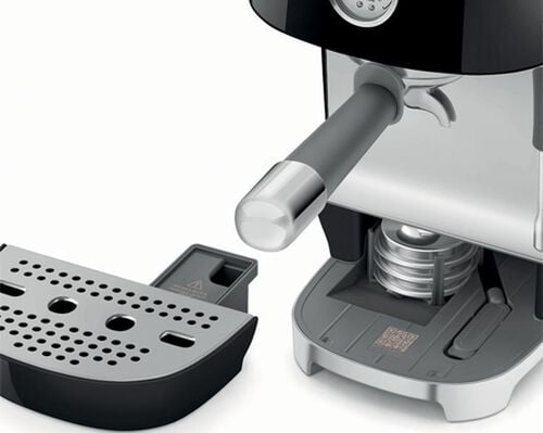 Smeg - Siebtr&auml;germaschine ECF03BLEU - Schwarz mit Cold Brew-Funktion image number 4