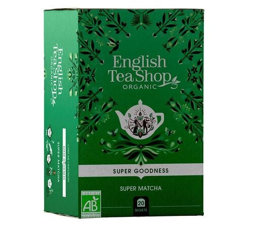 Super Matcha Bio - 20 sachets - ENGLISH TEA SHOP