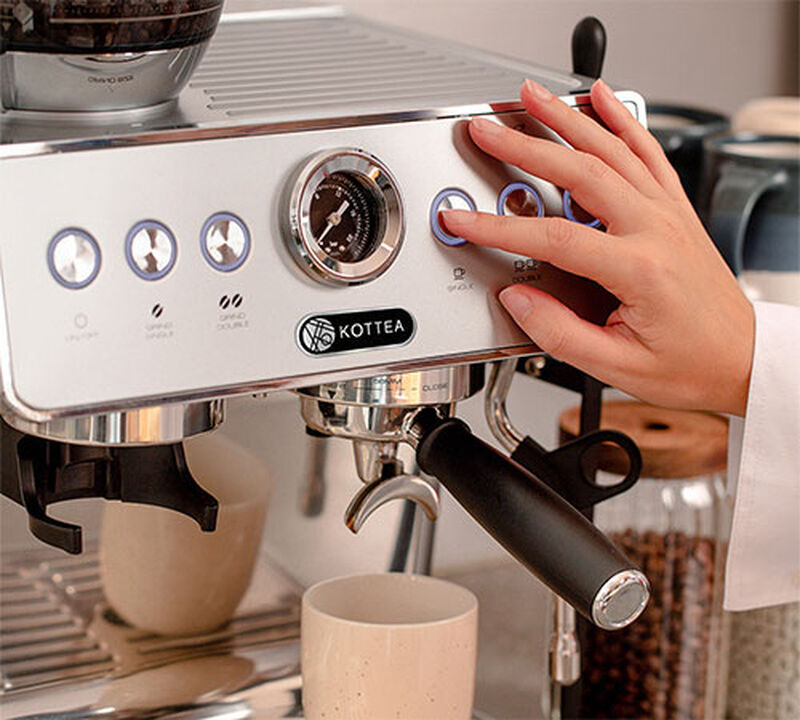 Machine expresso avec broyeur KOTTEA Basil CKM205 image number 10