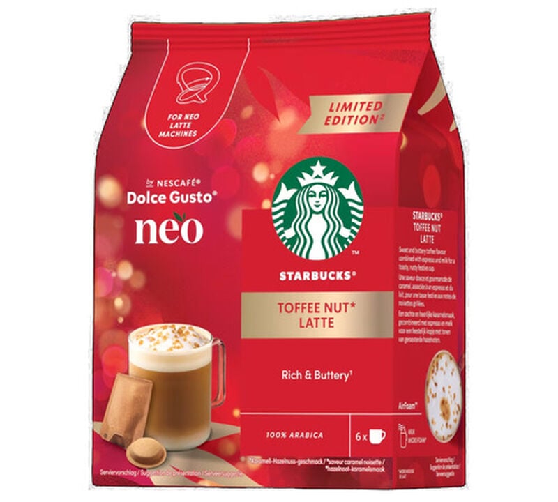 12 - Dosettes Dolce Gusto* Neo - Toffee Nut Latte - STARBUCKS image number 4