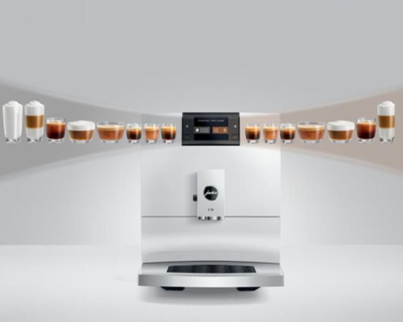 Jura - Kaffeevollautomat C9 Piano White (EA) image number 9