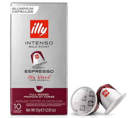 10 capsules compatibles Nespresso* Original Torr&eacute;faction Intenso - ILLY image number 1