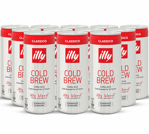 Caf&eacute; Cold Brew - 12 canettes de 250 ml - ILLY