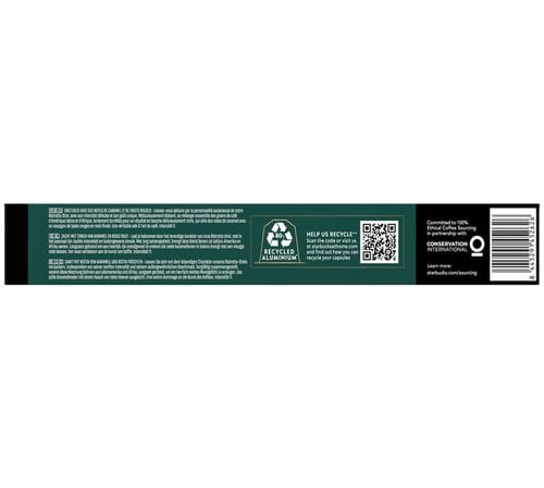 100 Nespresso* Original kompatible Kapseln Ristretto Shot &ndash; STARBUCKS image number 1