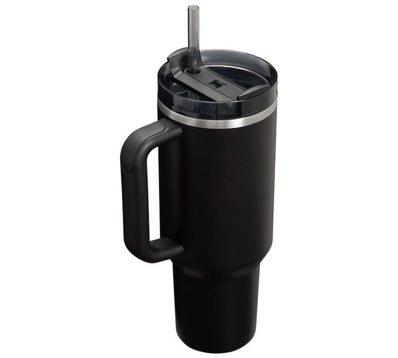Mug isotherme avec paille The Quencher H2.O FlowState 1.18 L noir - STANLEY image number 1