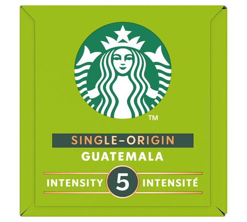 10 capsules compatibles Nespresso* Original Guatemala - STARBUCKS image number 1