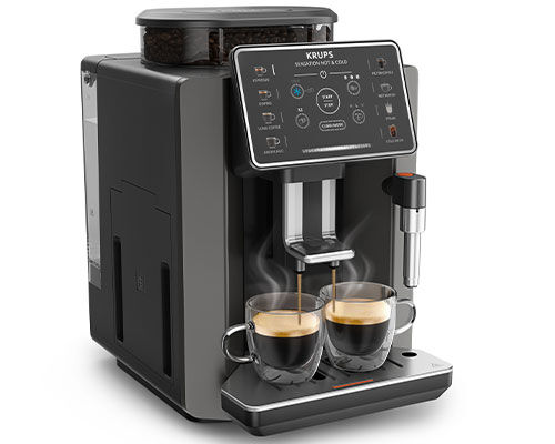 Expresso Broyeur Krups Sensation Hot & Cold EA913HE0 image number 1