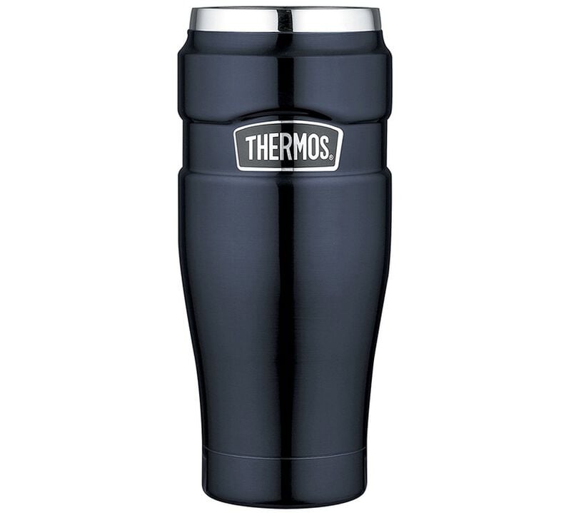 Thermos King Stainless Steel Insulated Tumbler Dark Blue - 470ml image number 0