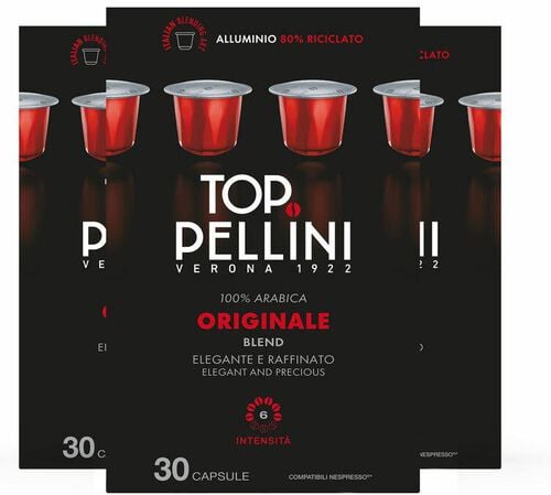 90 capsules compatibles Nespresso* Original Top - PELLINI