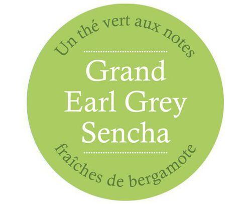 Th&eacute; Vert Grand Earl Grey Sencha - Vrac 100 g - COMPTOIR FRAN&Ccedil;AIS DU TH&Eacute; image number 1