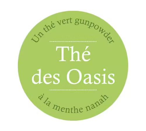 Th&eacute; vert Aromatis&eacute; - Th&eacute; des Oasis (menthe) - 200 g - COMPTOIR FRANCAIS DU TH&Eacute; image number 1