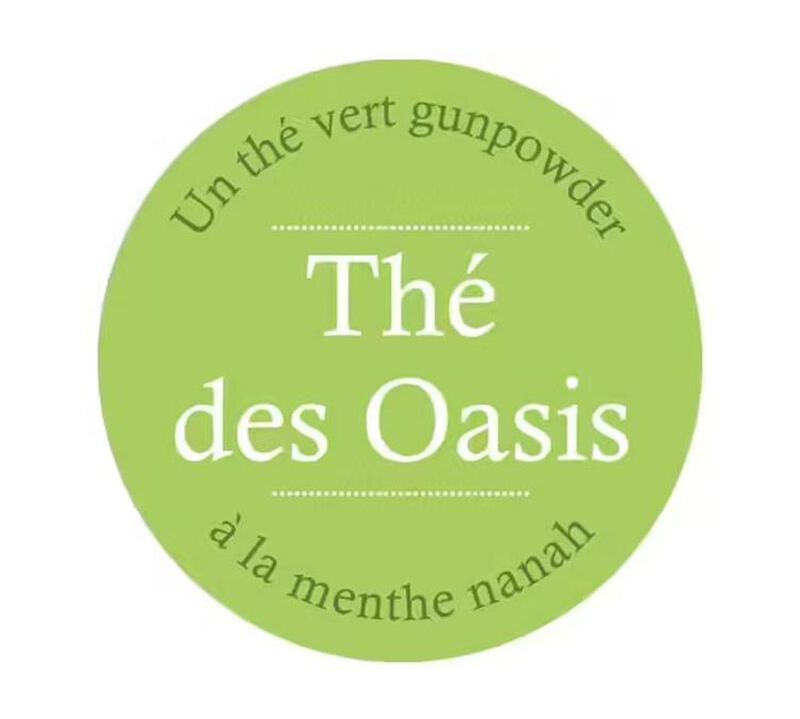 Th&eacute; vert Aromatis&eacute; - Th&eacute; des Oasis (menthe) - 200 g - COMPTOIR FRANCAIS DU TH&Eacute; image number 1