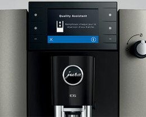 Expresso Broyeur JURA E6 (ED) - Dark Inox image number 4