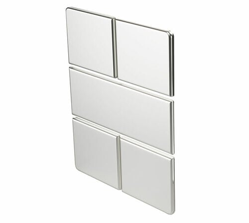 Slabs STONE ESPRESSO satin (argent mat) - plaques de personnalisation