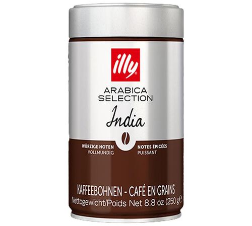 4 x 250 g - Caf&eacute; en grain - Arabica S&eacute;lection Inde - ILLY image number 1