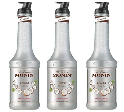Lot de 3 Smoothies Fruit de Monin - Coco - 3 x 1L