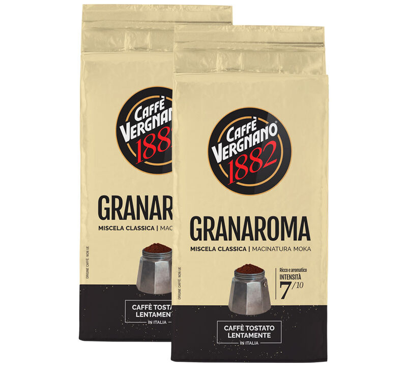 2 x 250 g - Caf&eacute; moulu - Gran Aroma Classica - CAFF&Egrave; VERGNANO image number 0