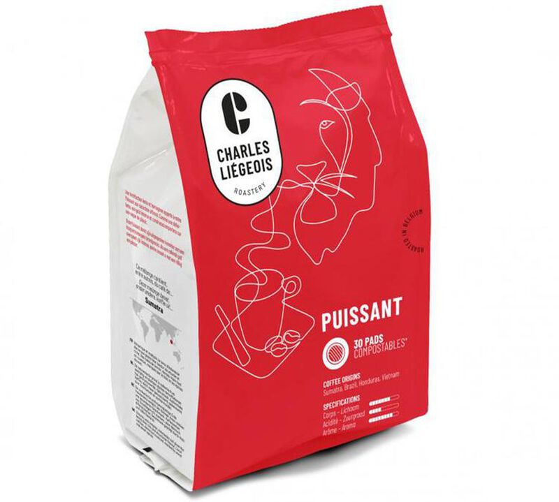 Senseo-Compatible Pods Charles Liegeois Puissant x 30 image number 0