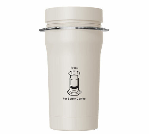 Aeropress Go Plus Portable Coffee Maker - Cream image number 2