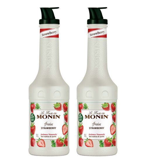 Pur&eacute;e de Fruit de Monin Fraise - 2x1L
