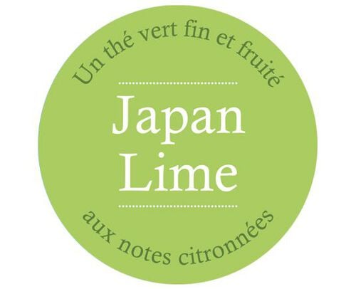 Bo&icirc;te Th&eacute; Vert Th&eacute; Japan Lime - Vrac 80 g - COMPTOIR FRAN&Ccedil;AIS DU TH&Eacute; image number 2
