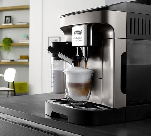 Expresso Broyeur DELONGHI Magnifica EVO FEB 2981.TB LatteCrema Titanium image number 2