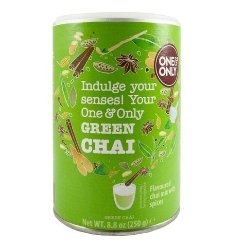 Boisson frapp&eacute;e Green Cha&iuml; - Bo&icirc;te 250 g - ONE & ONLY