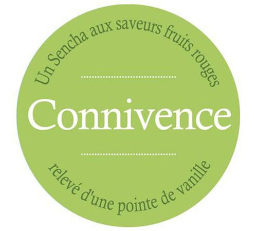 Connivence Green Tea with Berries loose leaf green tea - 100g - Comptoir Fran&ccedil;ais du Th&eacute; image number 2