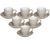 6 tasses Espresso 80 ml + 6 sous tasses "Ivory" - Loveramics image