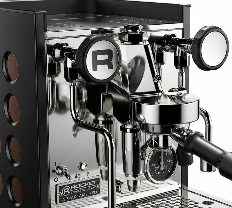Rocket Espresso - Siebtr&auml;germaschine Appartamento TCA - Schwarz und Kupfer image number 3
