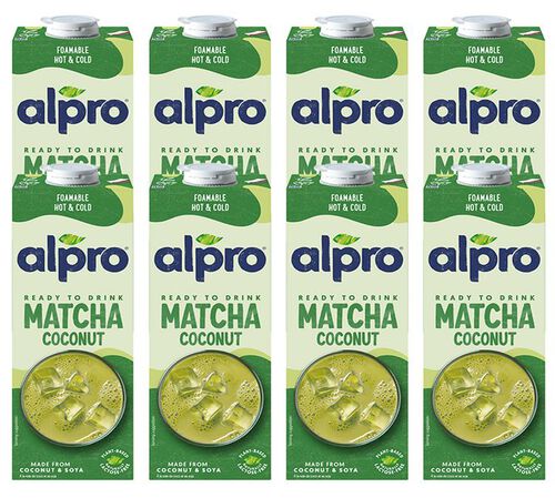 Boisson v&eacute;g&eacute;tale Matcha Coconut - 8x 1L - ALPRO