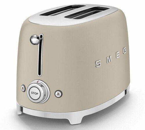 Grille-pain TSF01MLMEU 2 tranches Beige lin mat - SMEG image number 1
