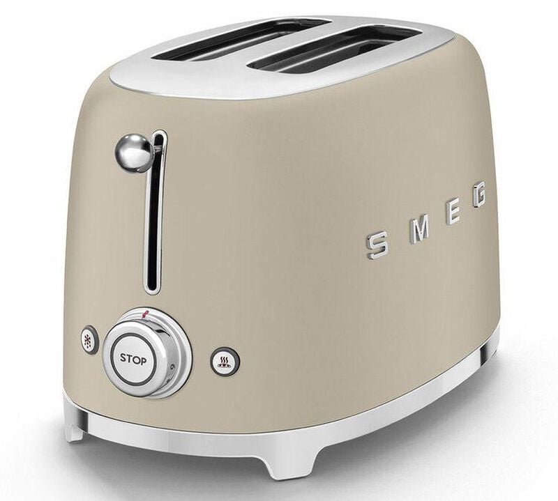 Grille-pain TSF01MLMEU 2 tranches Beige lin mat - SMEG image number 1