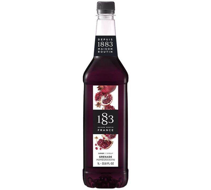 Sirop 1883 Routin Grenade - Bouteille plastique - 1L image number 0