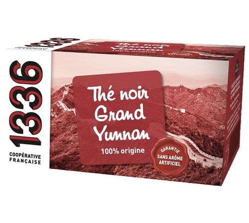 Th&eacute; Noir Grand Yunnan - 20 sachets - 1336 (SCOP TI)