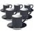 Loveramics Set mit 6 Espressotassen mit Untertassen BOND Denim - 80 ml image