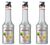 Lot de 3 Pur&eacute;es de Fruit de Monin - Rhubarbe - 3 x 1L image