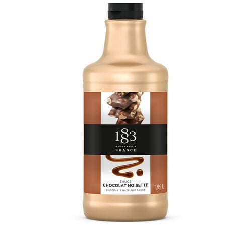 Sauce Topping 1883 Routin - Chocolat Noisette - 1,89L image number 0
