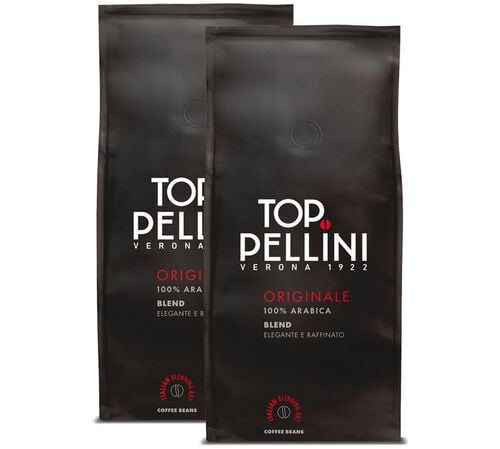 2 x 1 kg - Caf&eacute; en grain - Top Originale - PELLINI