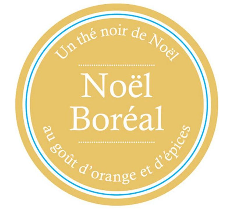 Th&eacute; Noir No&euml;l Bor&eacute;al - Vrac 100 g - COMPTOIR FRAN&Ccedil;AIS DU TH&Eacute; image number 1
