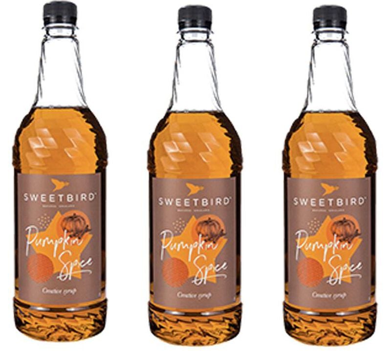 Sweetbird - Sciroppo Pumpkin Spice 3 x 1 l image number 0