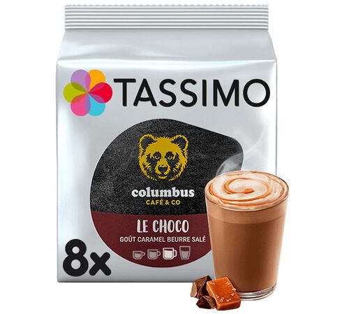 16 dosettes Tassimo Columbus Le Choco Caramel Beurre Sal&eacute; - TASSIMO image number 2