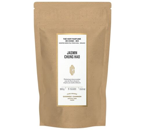 George Cannon Jasmin Chung Hao pure origin organic jasmine green tea - 100g loose leaf image number 1