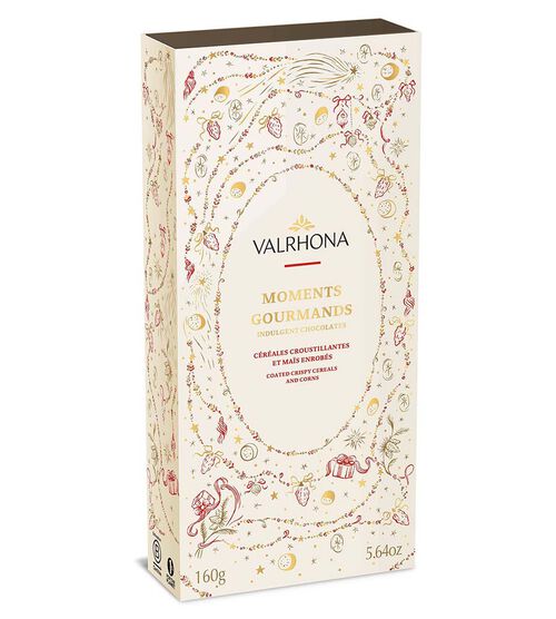 Coffret chocolats Moment gourmands No&euml;l 2026 - 160 g - VALRHONA